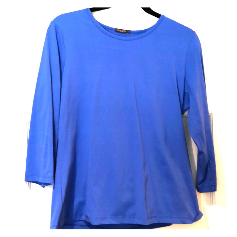 j. mclaughlin catalina cloth 3/4 length shirt